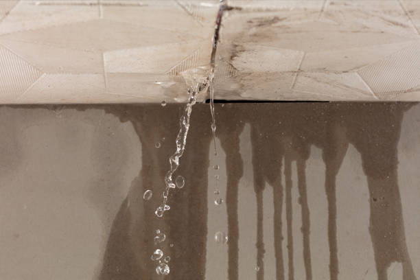Professional Burst Pipe Cleanup technician working in Richland, TX